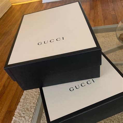 box gucci original|Gucci shoe box for sale.